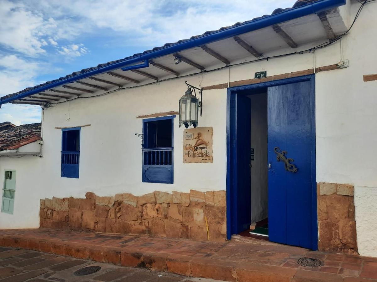Hotel Casa Del Marquez De Bahichala Barichara Exterior foto
