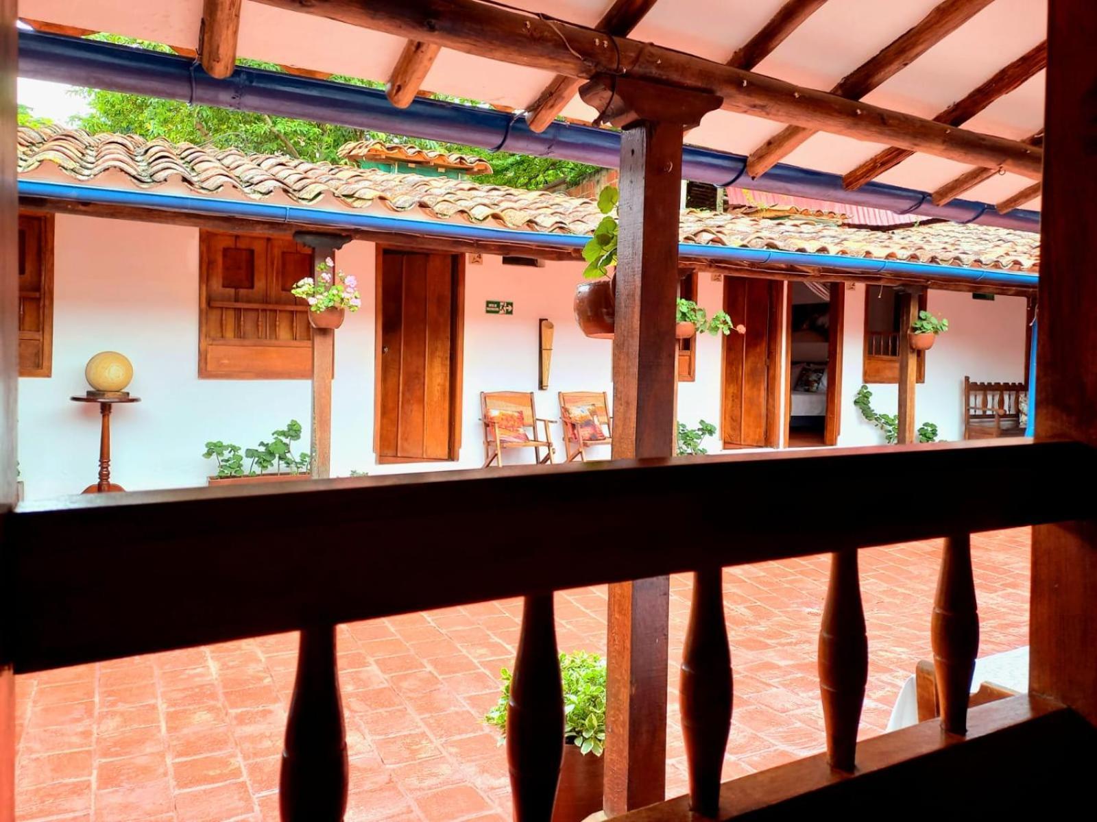 Hotel Casa Del Marquez De Bahichala Barichara Exterior foto