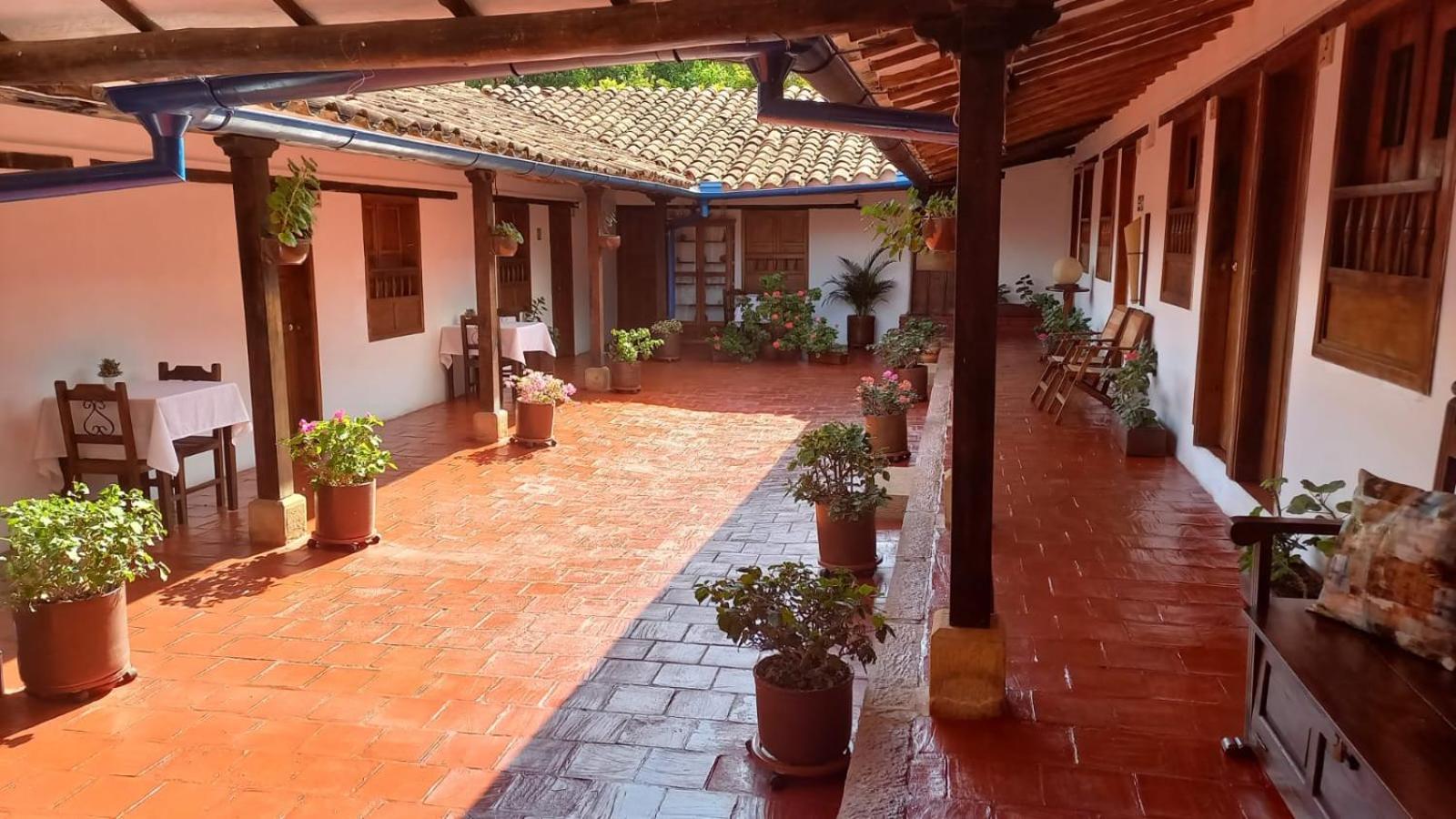 Hotel Casa Del Marquez De Bahichala Barichara Exterior foto