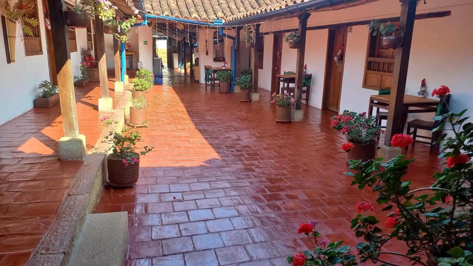 Hotel Casa Del Marquez De Bahichala Barichara Exterior foto