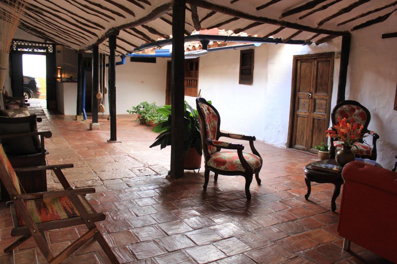 Hotel Casa Del Marquez De Bahichala Barichara Exterior foto